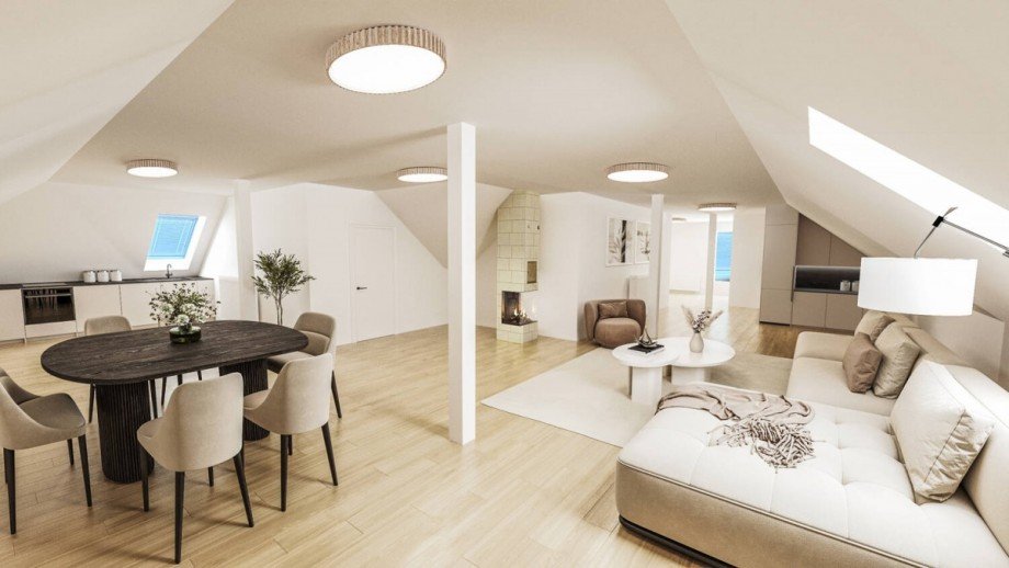 OG : Loft KI Animation Einfamilienhaus Syke