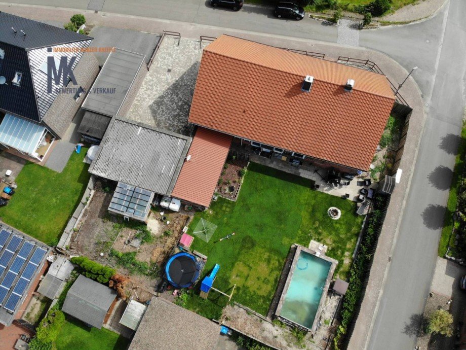 Luftbild Einfamilienhaus Neuenkirchen