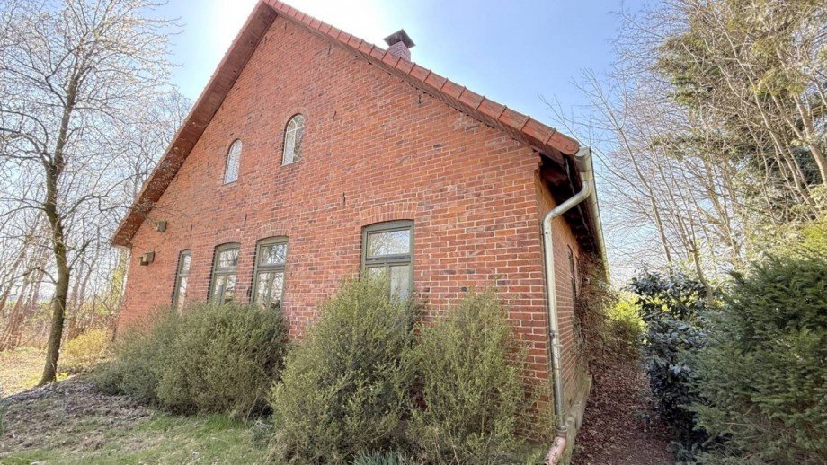 R�ckseite Einfamilienhaus Kirchseelte