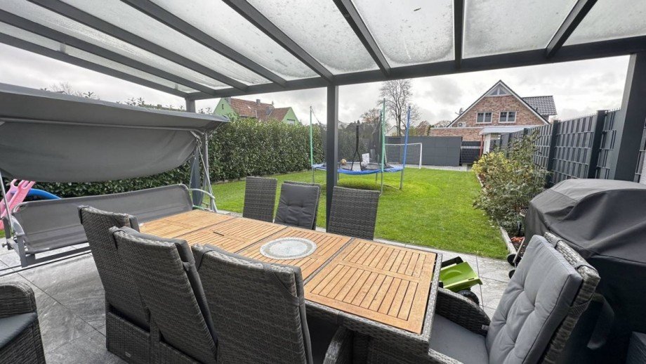 Terrasse Doppelhaush�lfte Schwanewede / Neuenkirchen