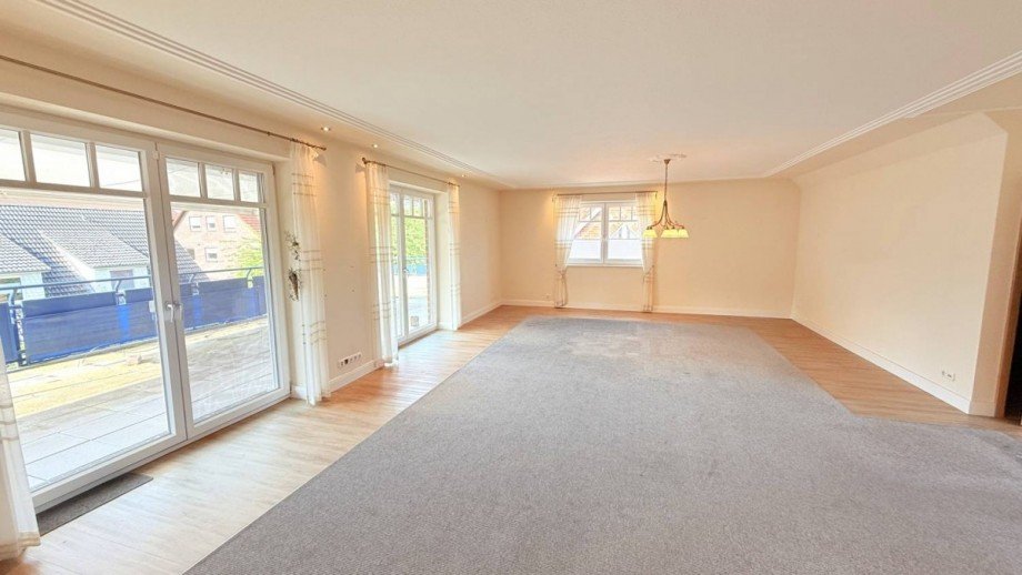 Wohnzimmer Penthousewohnung Syke