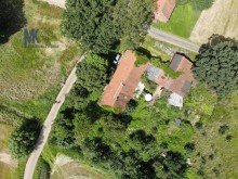 Luftbild 2 Resthof - Bullerb� sucht Liebhaber + 2,5 ha Option