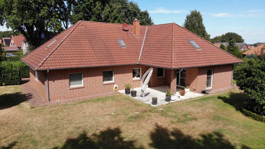 R�ckseite Einfamilienhaus Syke