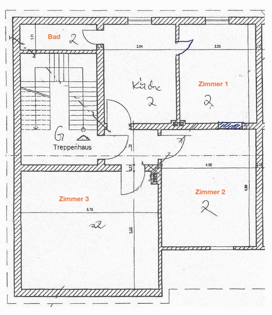 OG Grundriss Mehrfamilienhaus Rehburg-Loccum