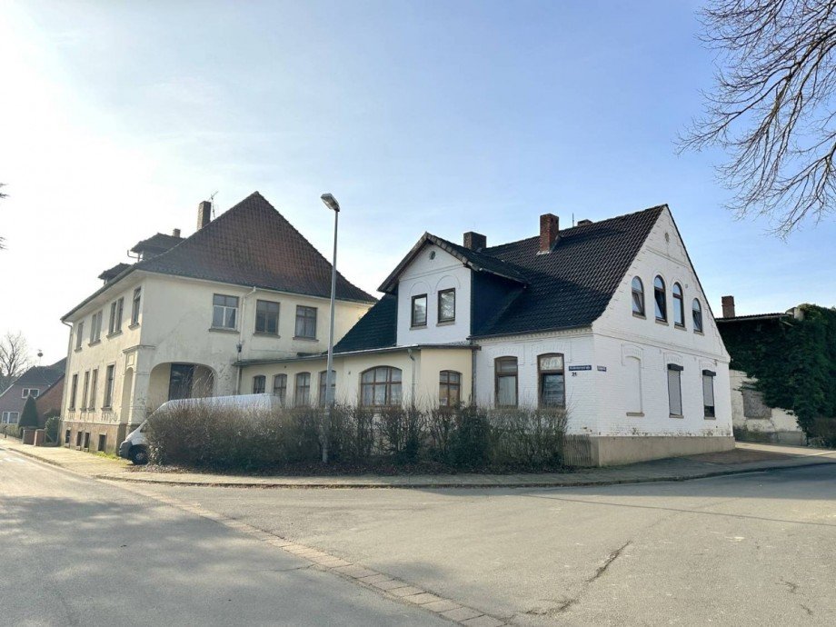 Eckansicht Mehrfamilienhaus Bassum