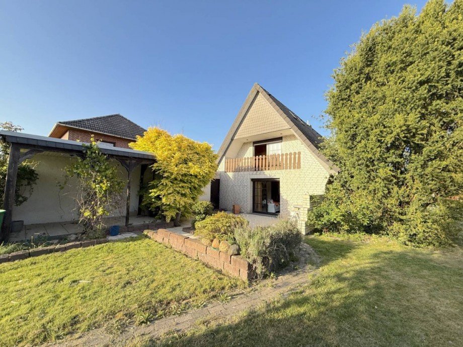 R�ckseite Einfamilienhaus Syke
