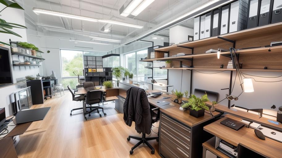 B�ro: Werkstatt KI Animation Einfamilienhaus Syke