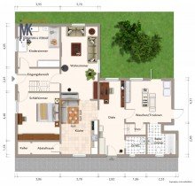 Grundriss EG +++ VERKAUFT+++ Stressfreier Resthof mit Weide in Alleinlage zu verkaufen