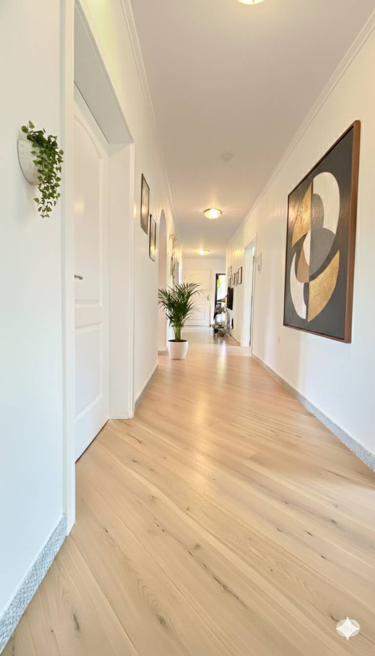 Flur KI Animation Einfamilienhaus Syke