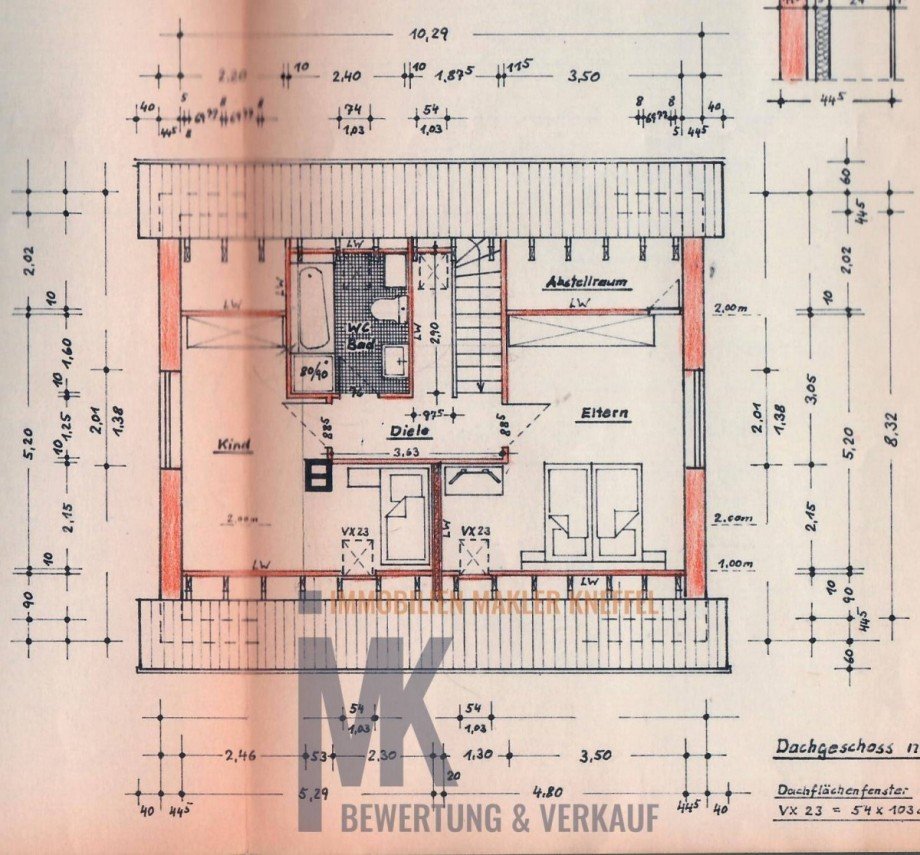Grundriss OG Einfamilienhaus Syke