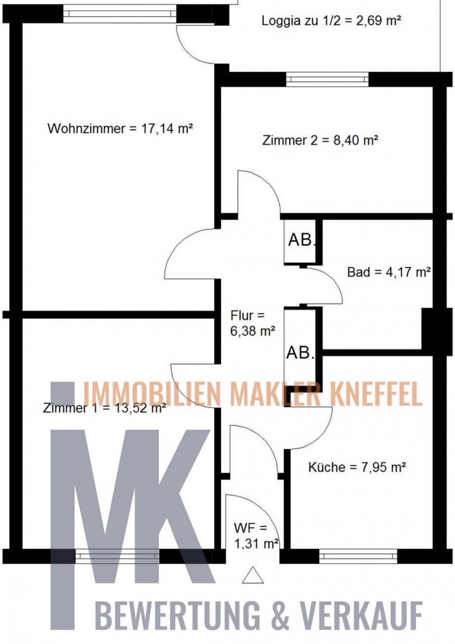 Grundriss Wohnung Etagenwohnung Bremen