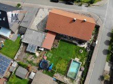 Luftbild Neuenkirchen. bezahlbarer- modernisierter Altbau in guter Wohnlage zu verkaufen