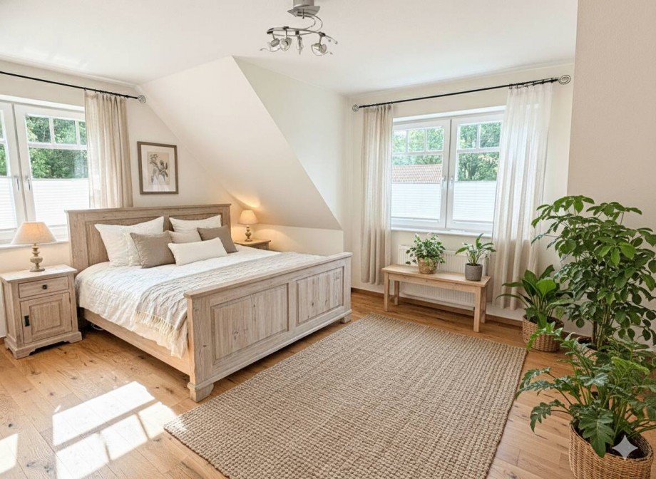 Schlafzimmer KI Penthousewohnung Syke