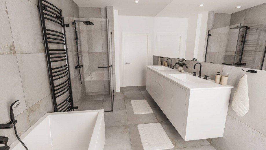 Bad KI Animation Einfamilienhaus Syke