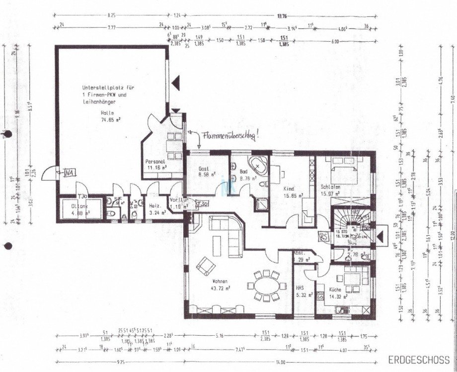 Erdgeschoss Einfamilienhaus Osterholz-Scharmbeck