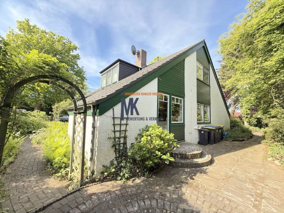 Nordseite Giebel Einfamilienhaus Tarmstedt