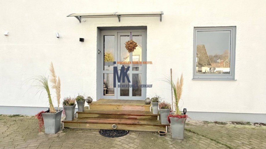 Eingang Zweifamilienhaus Syke / Okel