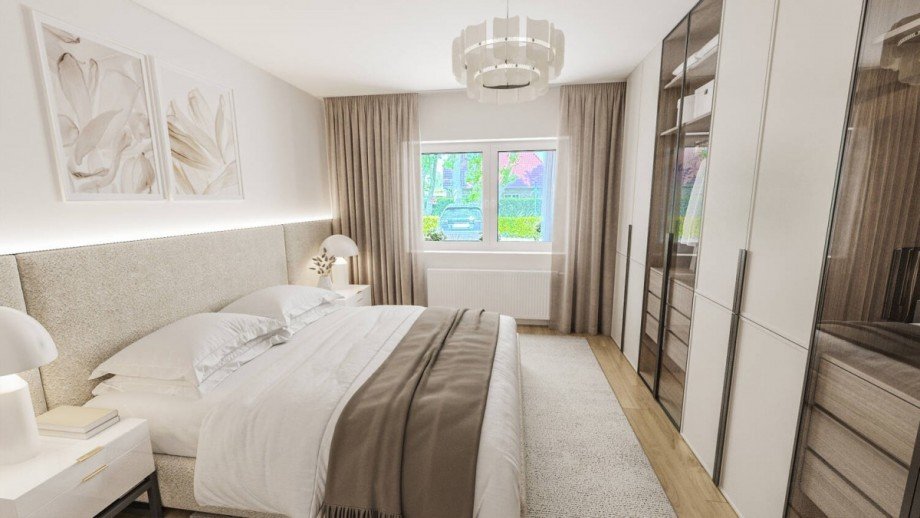 Schlafen KI Animation Einfamilienhaus Syke