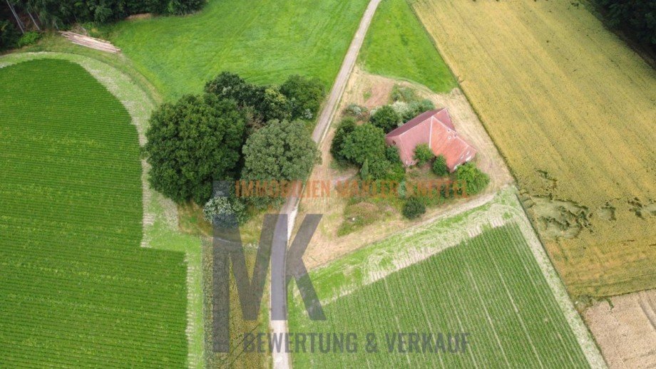 Luftbild 3 Einfamilienhaus Bassum / Nienstedt