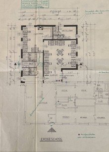 Grundriss Haupthaus Wildeshausen- Traditionsgastst�tte + neuw. EFH zu verkaufen