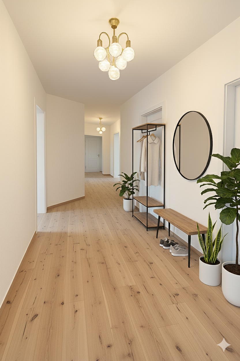 Flur KI Visualisierung Penthousewohnung Syke