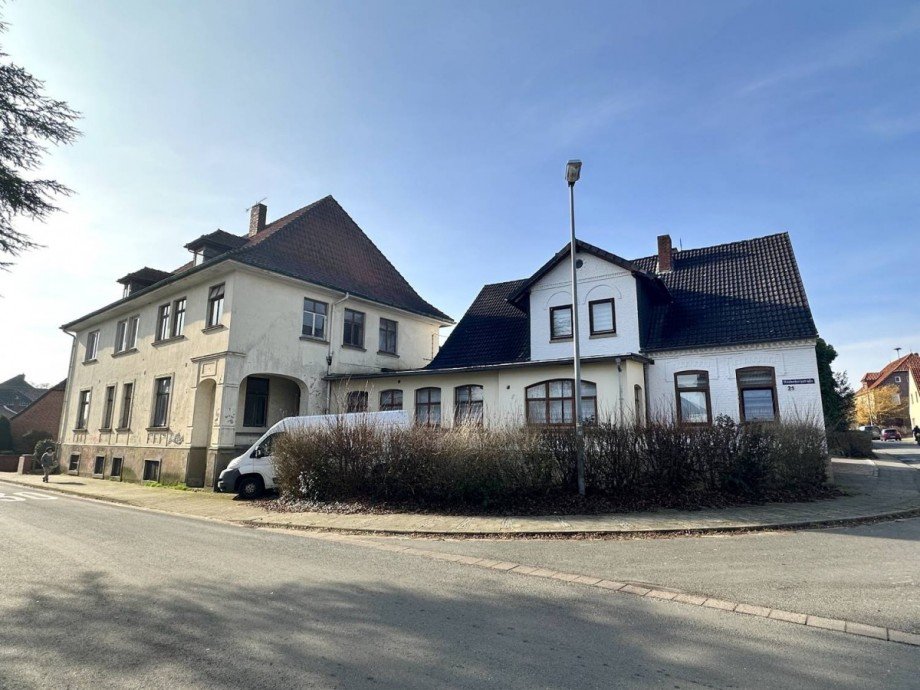 Eckansicht 2 Mehrfamilienhaus Bassum