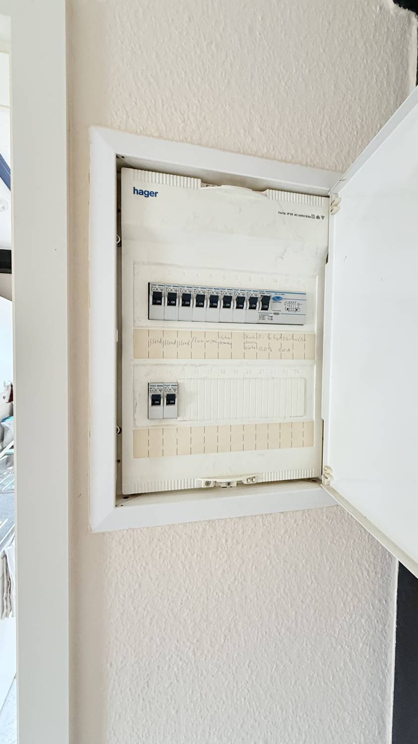 Unterverteilung DG Mehrfamilienhaus Rehburg-Loccum
