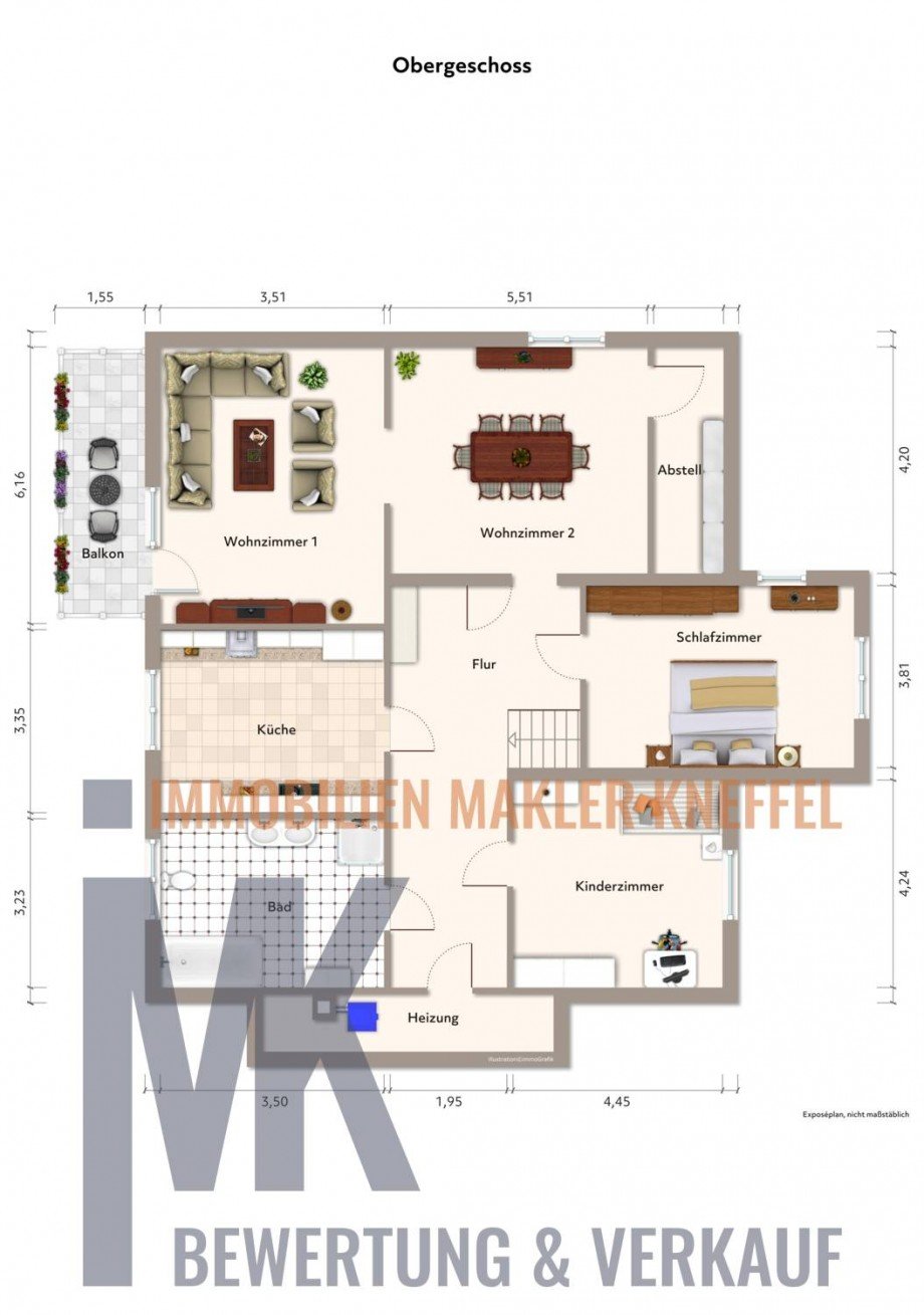 Obergeschoss Zweifamilienhaus Syke