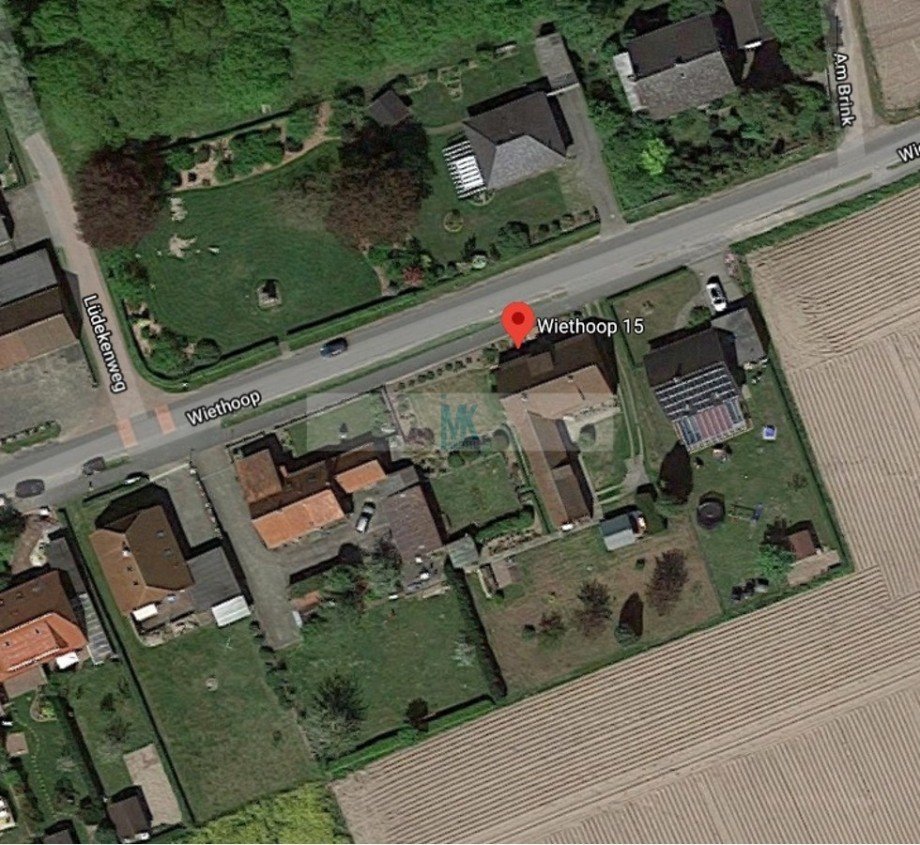 Luftbild Einfamilienhaus Bruchhausen-Vilsen