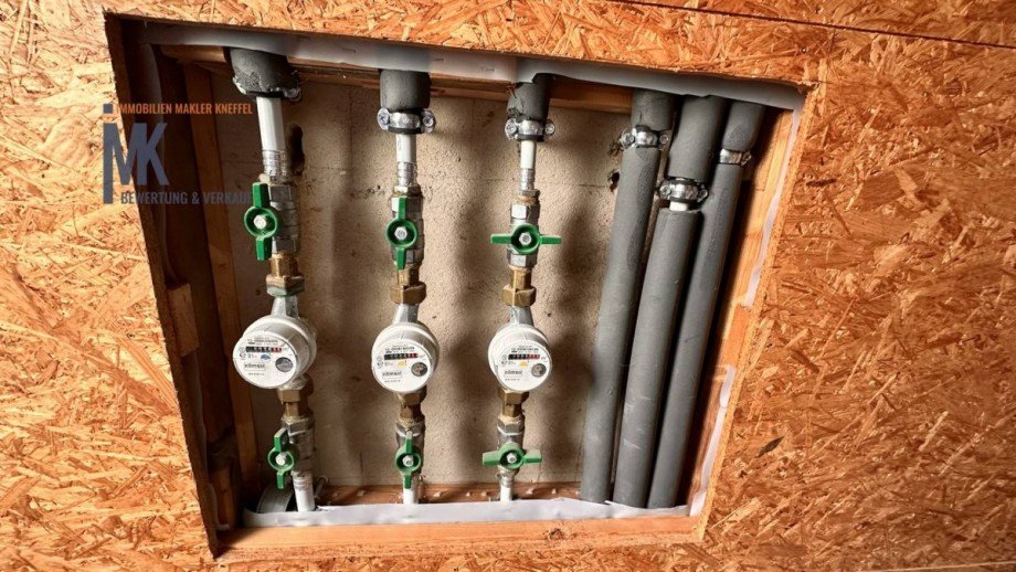 Wasserz�hler Einfamilienhaus Diepenau
