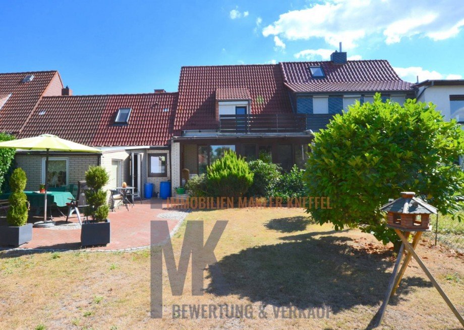 R�ckseite Doppelhaush�lfte Bremen