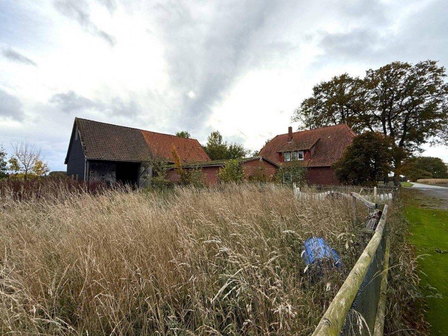 Blick von der Weide Einfamilienhaus Mellinghausen