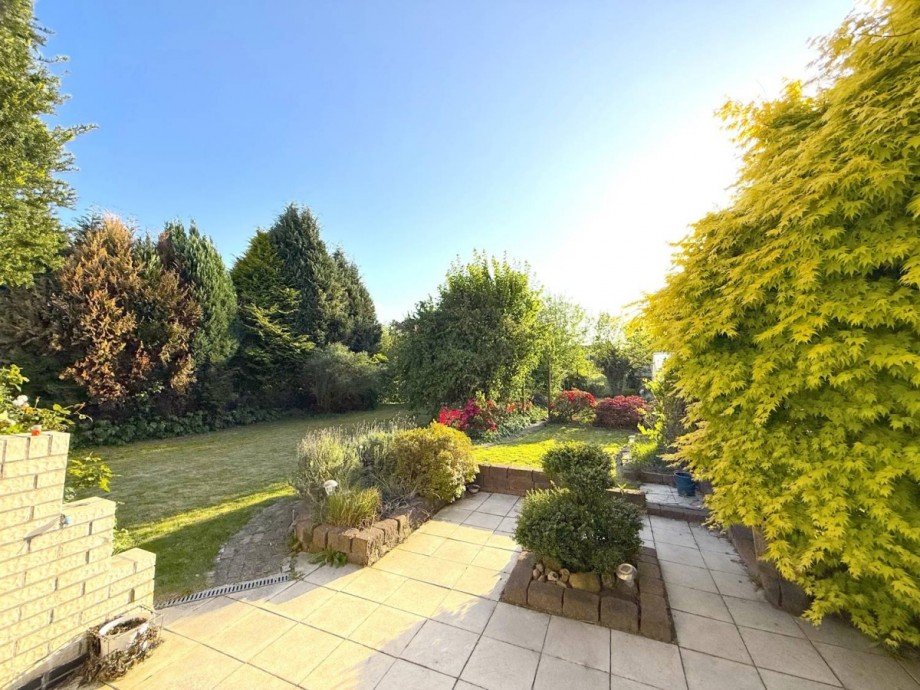 Blick in d. Garten Einfamilienhaus Syke