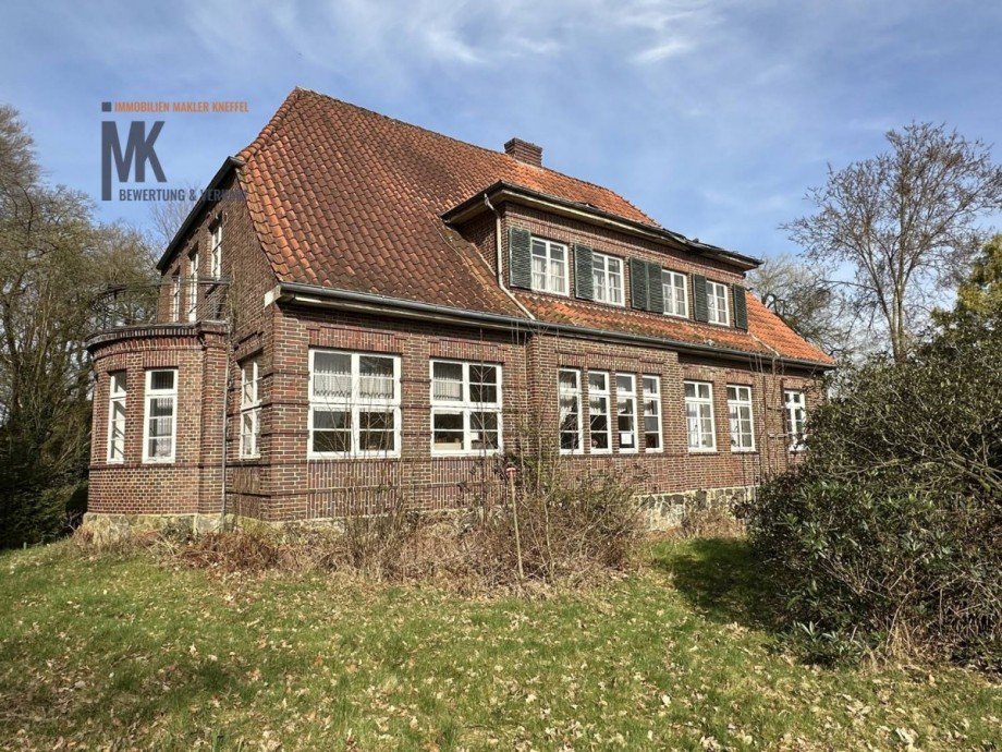 R�ckseite Einfamilienhaus Bassum