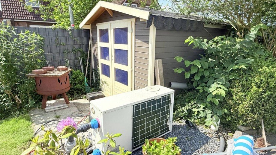 W�rmepumpe Pool Einfamilienhaus Syke / Barrien