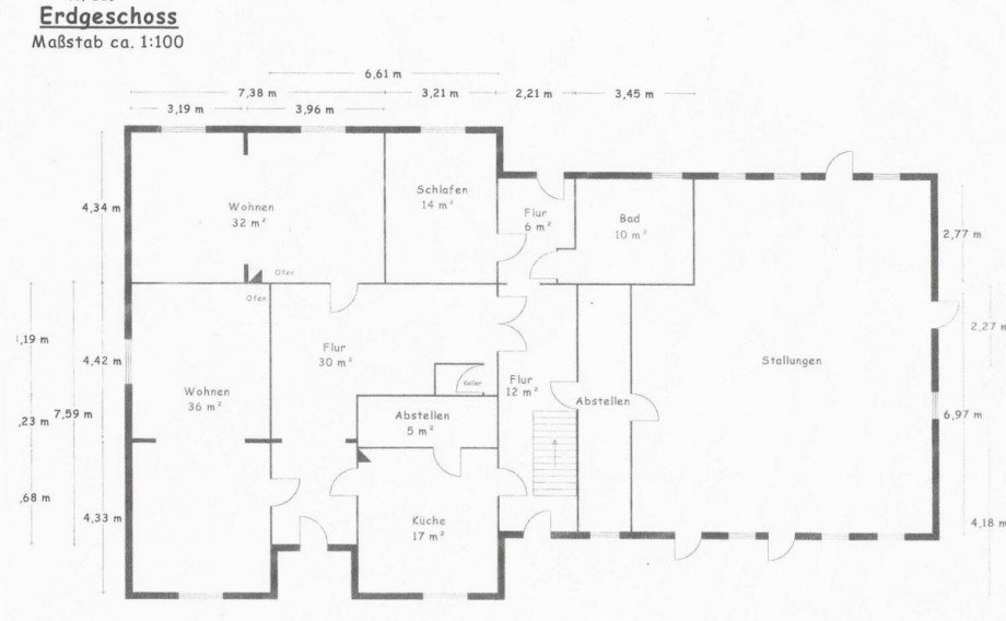 Grundriss EG Einfamilienhaus Mellinghausen