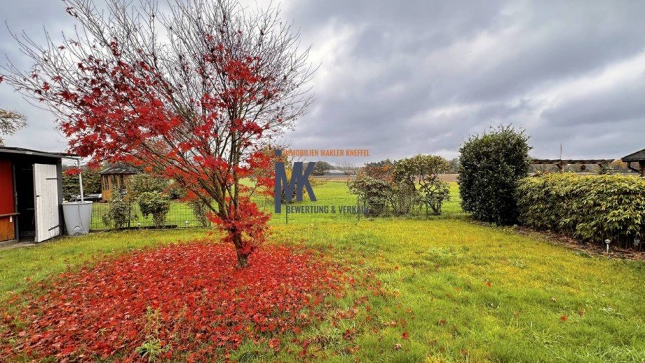 Gartenblick Einfamilienhaus Ganderkesee / Falkenburg