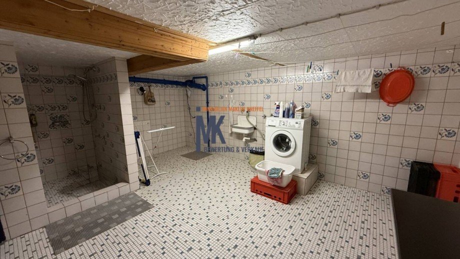 Waschk�che m. Dusche Einfamilienhaus Riede