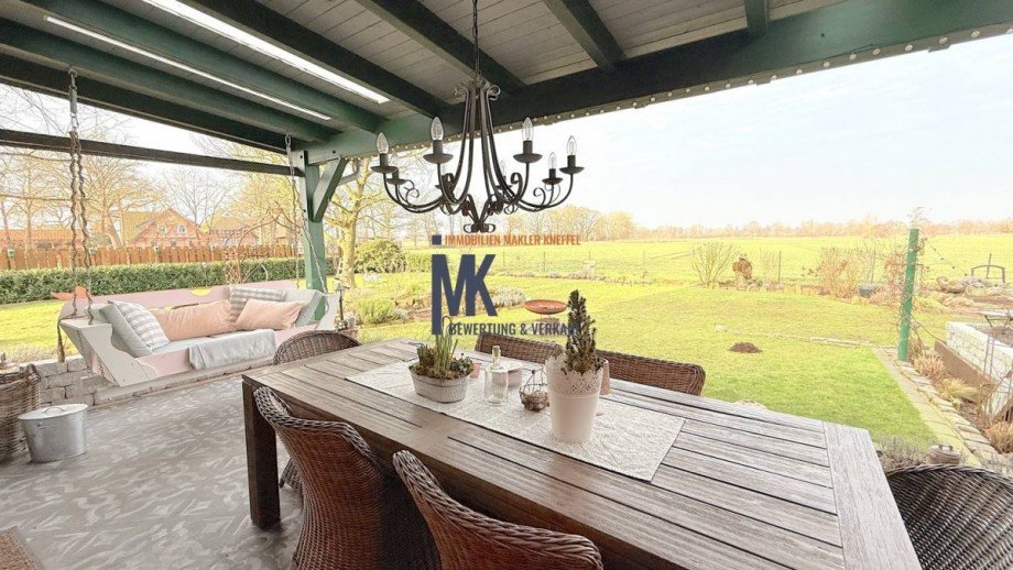 Terrassenblick Einfamilienhaus Weyhe
