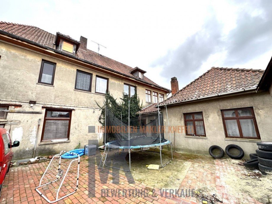 R�ckseite Haupthaus Mehrfamilienhaus Bassum