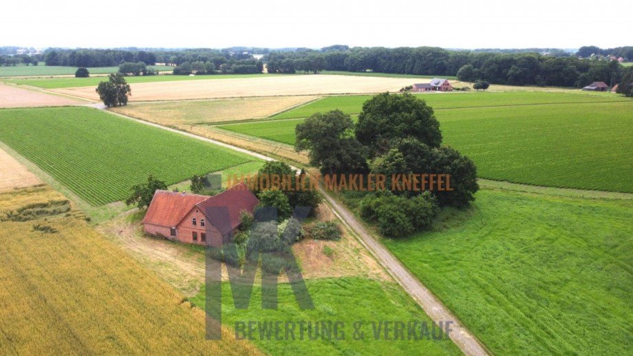 Luftbild Einfamilienhaus Bassum / Nienstedt