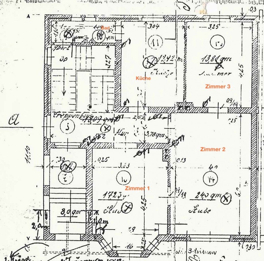 EG Grundriss Mehrfamilienhaus Rehburg-Loccum