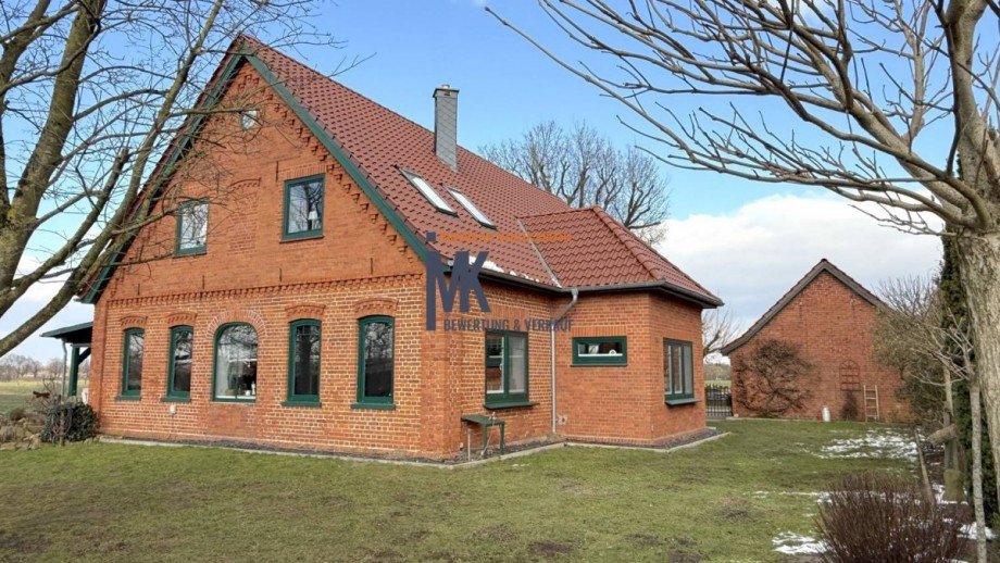 Giebelseite Einfamilienhaus Weyhe