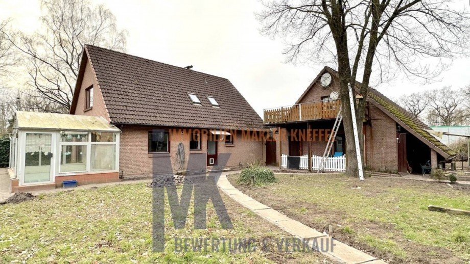 Gartenseite Einfamilienhaus Syke